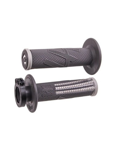 Puños ODI MX Pro Lock On V2 Emig 2/4 T Grafito/Gris