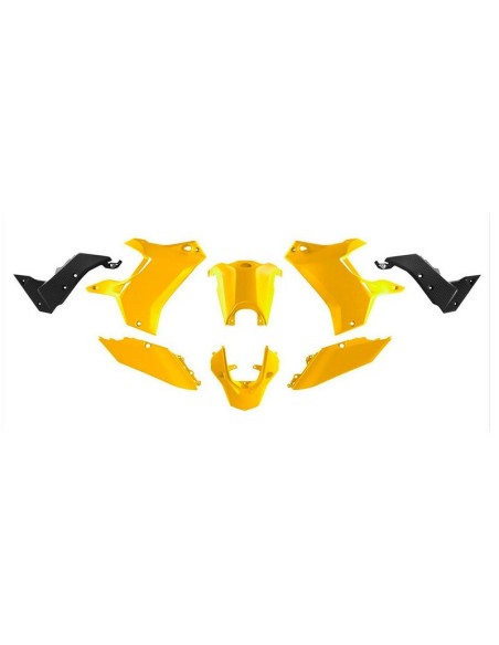Kit Plásticos RaceTech Yamaha Ténéré 700 19-24 Amarillo/Negro