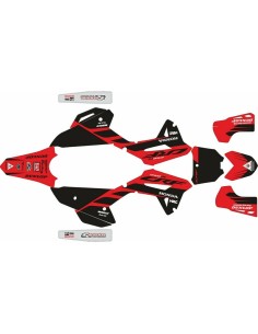 Kit Adhesivos Completo Honda CRF 250 R 22-24 HRC Negro/Rojo/Blanco