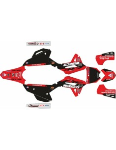 Kit Adhesivos Completo Honda CRF 250 R 22-24 HRC Rojo/Blanco/Negro