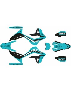 Kit Adhesivos Completo Honda CRF 300 L 21-23 Turquesa