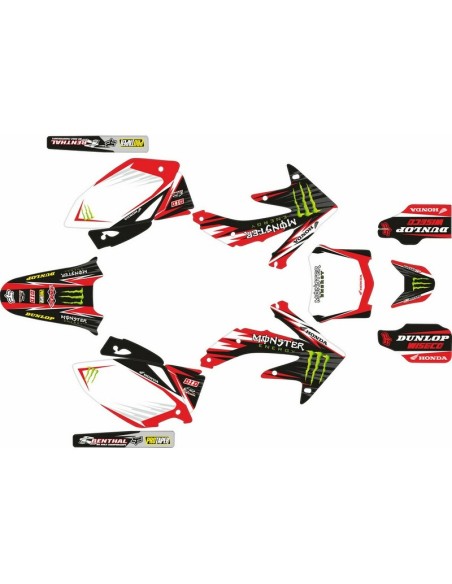 Kit Adhesivos Completo Honda CRF 450 R 08 Monster