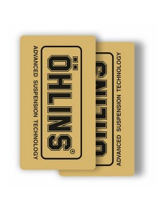 Adhesivos Vinilo Transparente Horquilla ÖHLINS Negro
