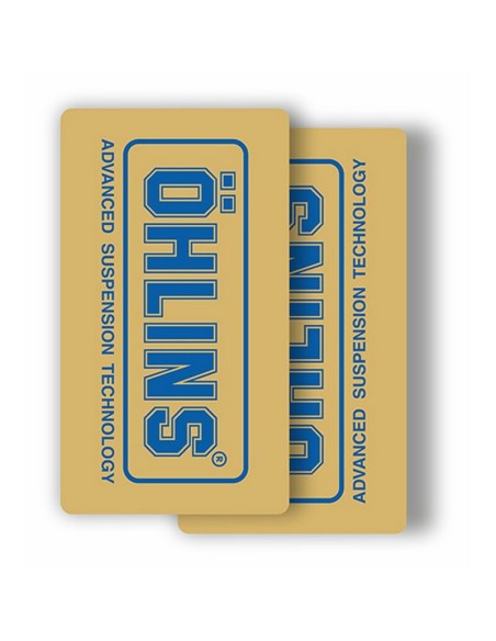 Adhesivos Vinilo Transparente Horquilla ÖHLINS Azul