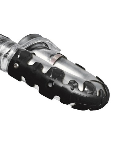 Protector de Escape Polisport Armadillo 4T Negro 22 cm