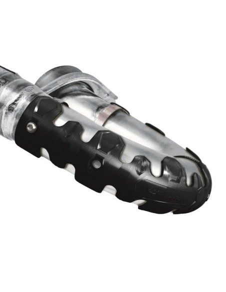 Protector de Escape Polisport Armadillo 4T Negro 22 cm