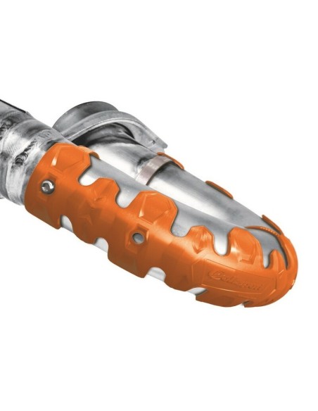 Protector de Escape Polisport Armadillo 4T Naranja 22 cm