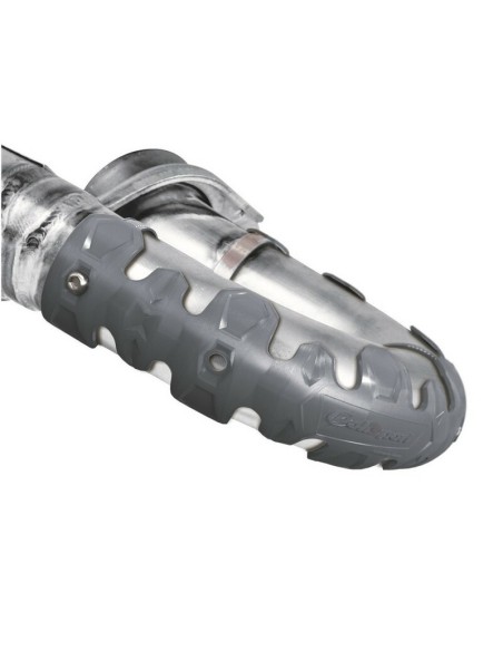 Protector de Escape Polisport Armadillo 4T Gris 22 cm