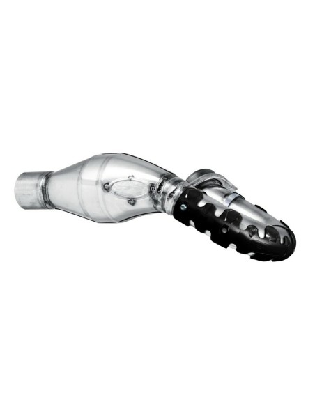 Protector de Escape Polisport Armadillo 4T Negro 40 cm