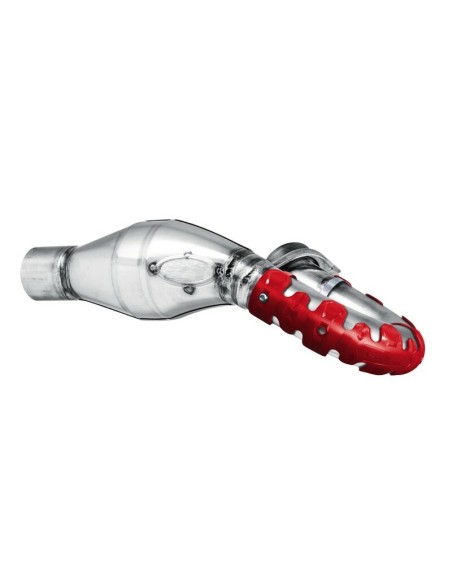 Protector de Escape Polisport Armadillo 4T Rojo 40 cm