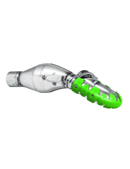 Protector de Escape Polisport Armadillo 4T Verde 40 cm
