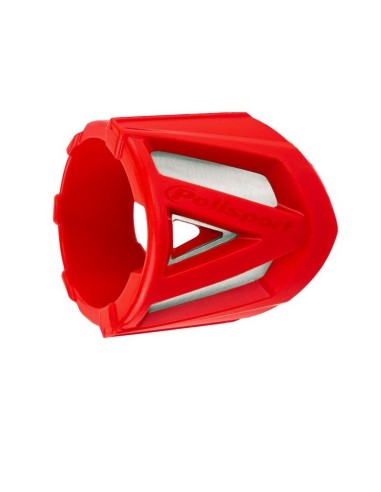 Protector Silencioso Polisport 340-400 mm Rojo