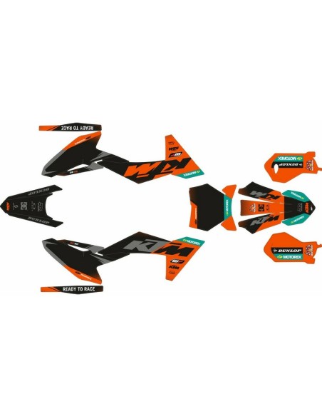 Kit Adhesivos Completo KTM SX 50 24 Orange Edition