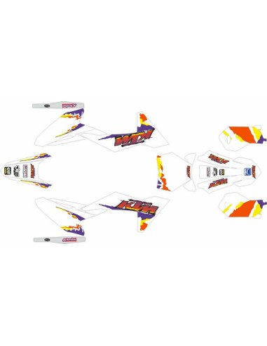 Kit Adhesivos Completo KTM SX 50 24 Retro