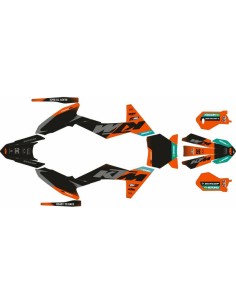 Kit Adhesivos Completo KTM SX 65 24 Orange Edition