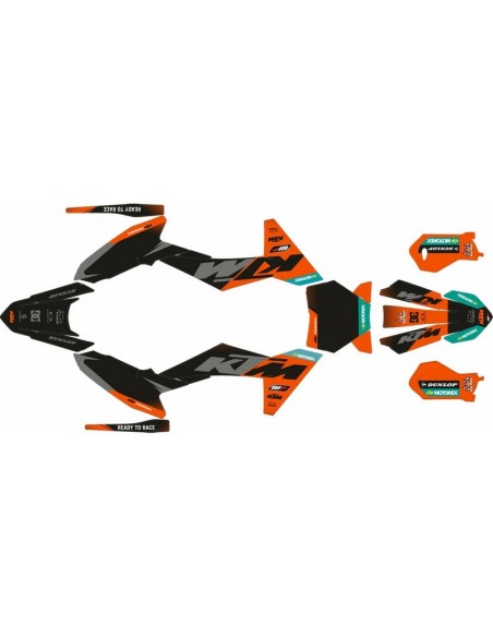 Kit Adhesivos Completo KTM SX 65 24 Orange Edition