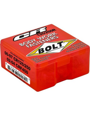 Kit Tornilleria de Plásticos Honda CR 125/250 R 00-07 CRF 450 R 00-04
