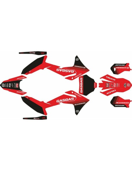 Kit Adhesivos Completo Gas Gas MC 65 24-..Red Edition