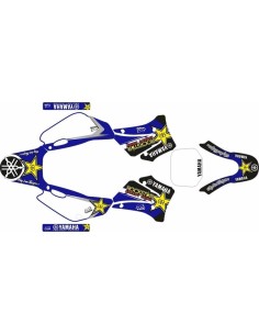 Kit Adhesivos Completo Yamaha TTR 125 00-07 Rockstar Edition Azul