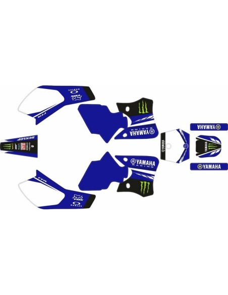 Kit Adhesivos Completo Yamaha TTR 90 00-07 Azul
