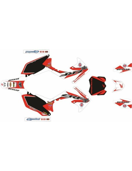 Kit Adhesivos Completo Honda CRF 250 R 10-13 McGrath