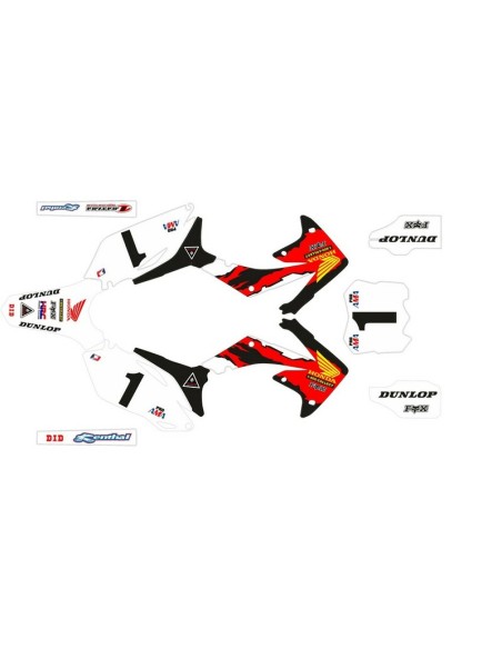 Kit Adhesivos Completo Honda CRF 250 R 14-17 McGrath