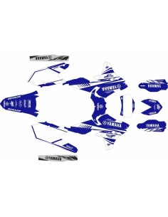 Kit Adhesivos Completo Yamaha WR 450 F 16-18 Azul