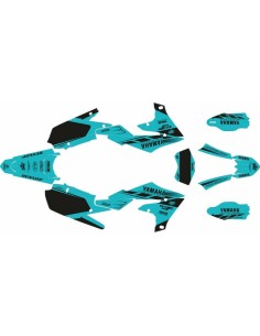 Kit Adhesivos Completo Yamaha WR 450 F 19-23 Turquesa