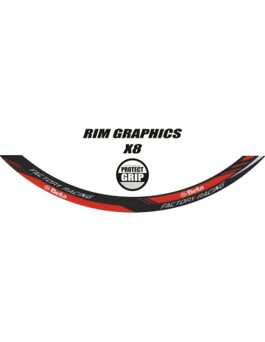 Kit Adhesivos Llanta Factory Racing Beta