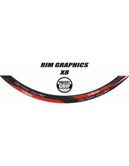 Kit Adhesivos Llanta Factory Racing Beta