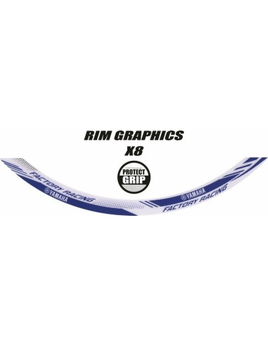 Kit Adhesivos Llanta Factory Racing Yamaha