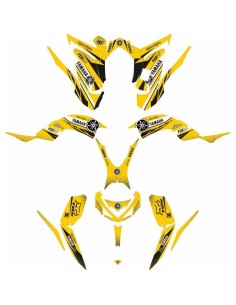 Kit Adhesivos Completo Yamaha YFM 700 Raptor 13-.. Amarillo