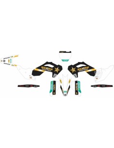 Kit Adhesivos Completo Husqvarna FC/TC 23-24 Rockstar Edition Negro/Blanco
