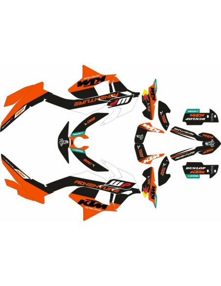 Kit Adhesivos Completo KTM 890 Adventure R 21-22 WP Edition