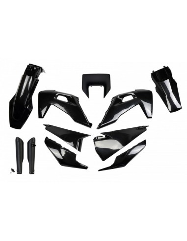 Full Kit de Plásticos UFO Husqvarna FE/TE 20-23 Negro
