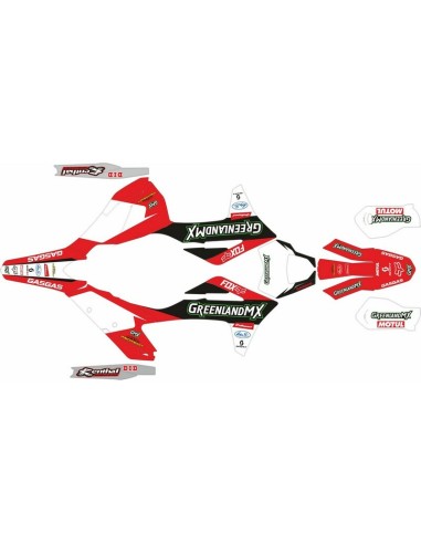 Kit Adhesivos Completo Gas Gas EC/EC-F 21-23 GMX Edition