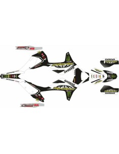 Kit Adhesivos Completo Pro Circuit Gas Gas EC/EC-F 21-.. Blanco/Negro
