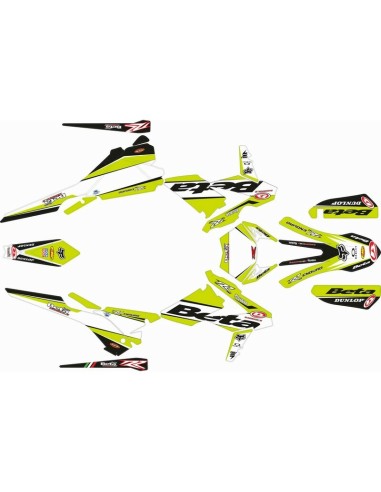 Kit Adhesivos Completo Factory Beta RR 18-19 Lima