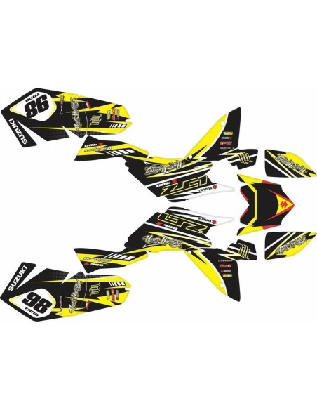 Kit Adhesivos Completo Suzuki LTZ 400 09-15 Black Edition