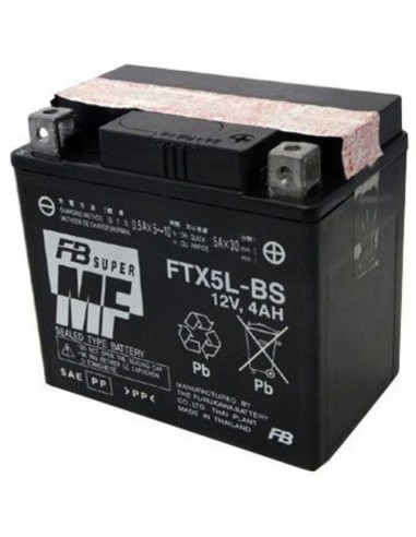 Batería Furukawa Sin Mantenimiento FTX5L-BS