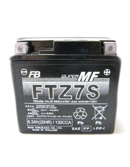 Batería Furukawa Sin Mantenimiento FTZ7-S