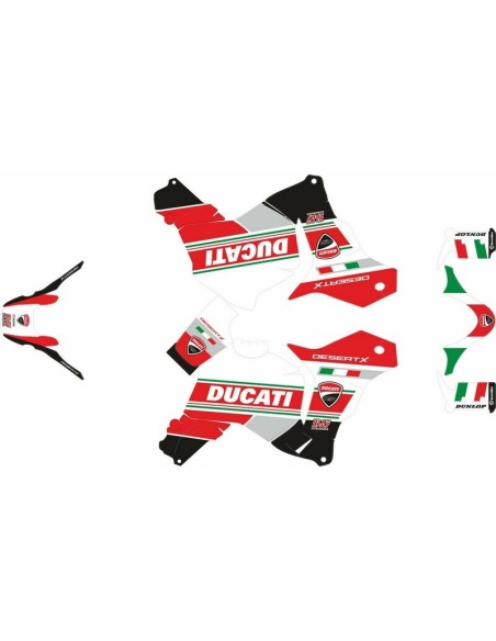 Kit Adhesivos Completo Ducati DesertX 22-.. Italia Edition