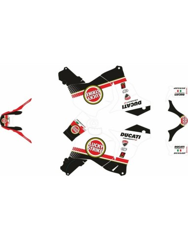 Kit Adhesivos Completo Ducati DesertX 22-.. Lucky Edition