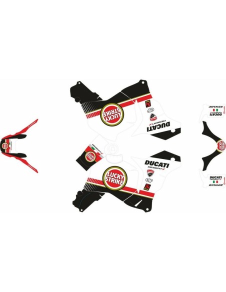 Kit Adhesivos Completo Ducati DesertX 22-.. Lucky Edition