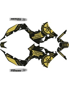 Kit Adhesivos Completo Logo Yamaha Ténéré 700 19-24 Negro/Arena