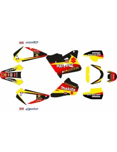 Kit Adhesivos Completo Suzuki RM 85 00-.. Amarillo/Rojo