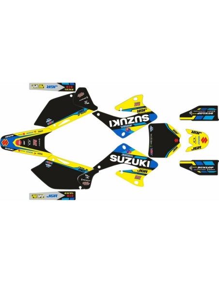 Kit Adhesivos Completo Suzuki RMZ 250 04-06 JGR Team