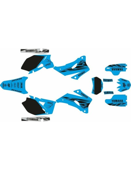 Kit Adhesivos Completo Yamaha WR 450 F 07-11 Cyan