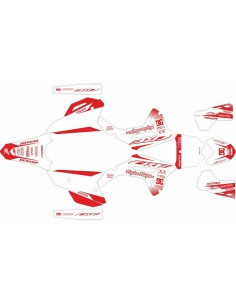 Kit Adhesivos Completo Honda CRF 250 R 22-24 CRF 450 R 21-24 Troy Lee