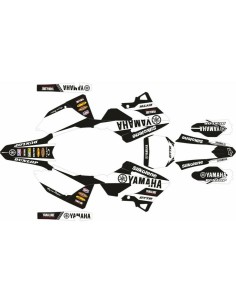Kit Adhesivos Completo Yamaha YZ 125/250 22-.. Sikolene Negro